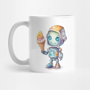 Robot + 1ce cream 2.0 Mug